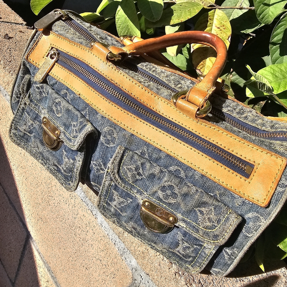 Louis vuitton denim Neo Speedy - Picture 7 of 14